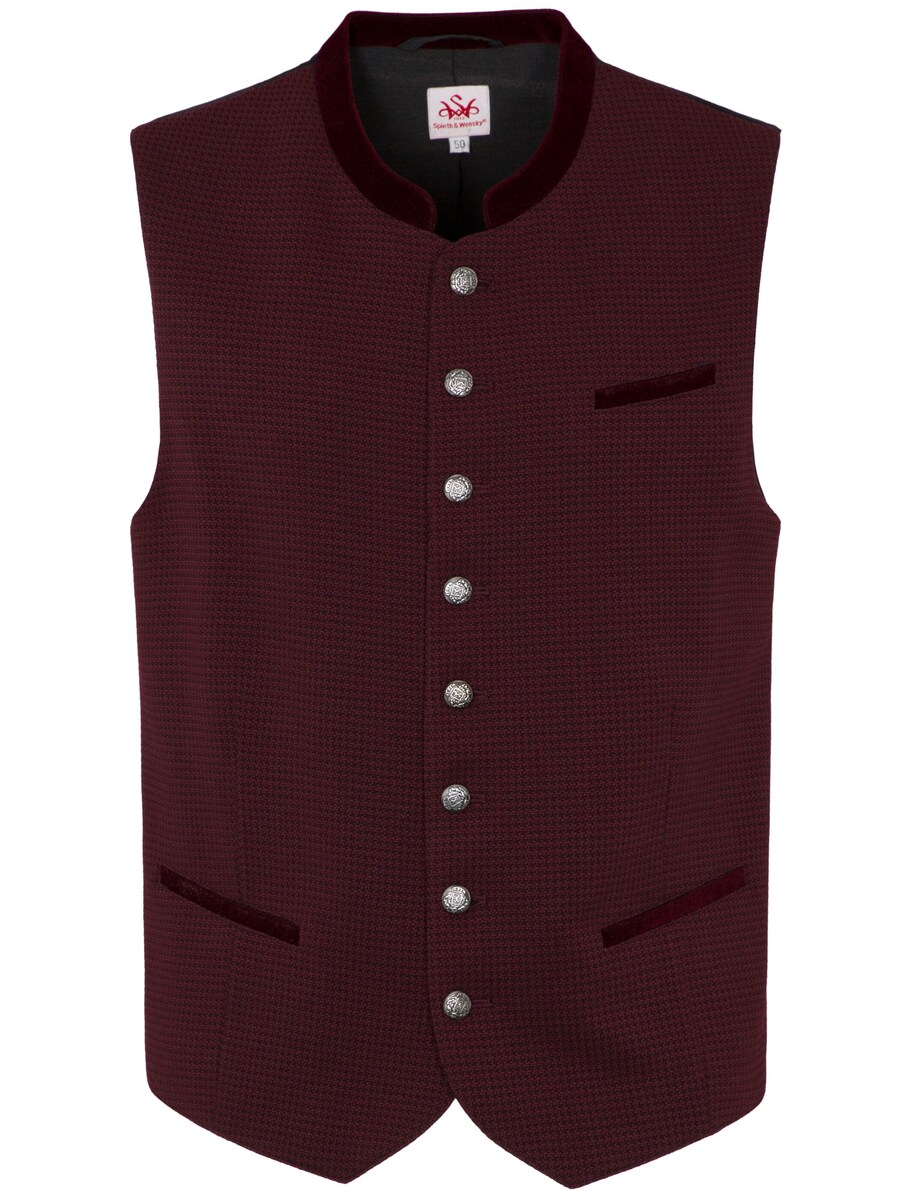Традиционный жилет SPIETH & WENSKY, Wine Red
Традиционный жилет SPIETH & WENSKY, Wine Red