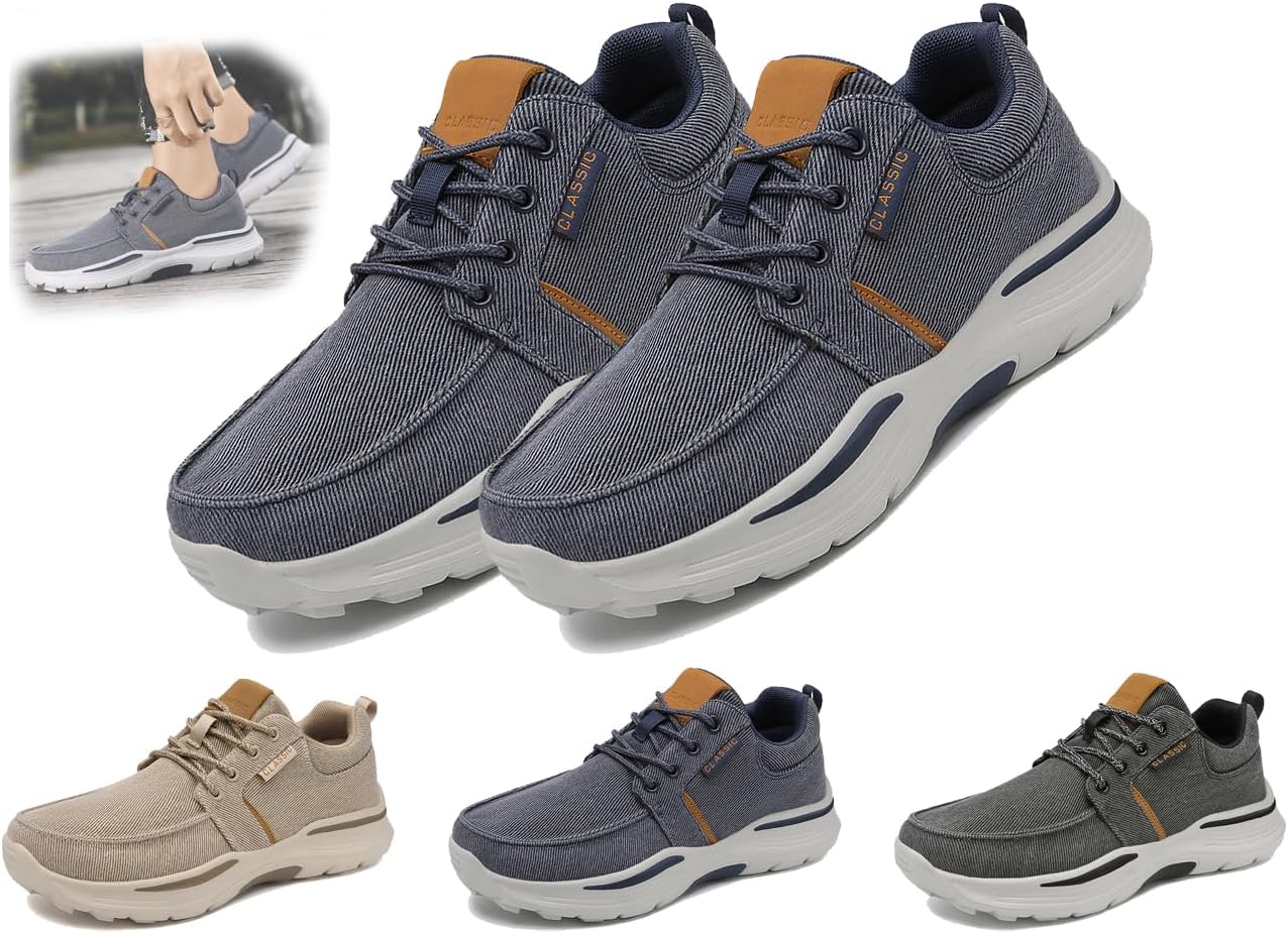 Мужские дышащие холщовые лоферы на весну/осень, повседневные, противоскользящие, легкие, с поддержкой свода, модные кроссовки, мокасины, ортопедическая обувь Generic, синий
Мужские дышащие холщовые лоферы на весну/осень, повседневные, противоскользящие, легкие, с поддержкой свода, модные кроссовки, мокасины, ортопедическая обувь Generic, синий