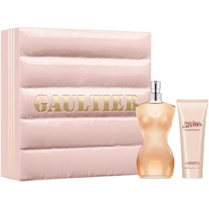 Jean Paul Gaultier Classique Eau De Toilette Spray And Perfumed Body Lotion Gift Set 100ml And 75ml
Jean Paul Gaultier Classique Eau De Toilette Spray And Perfumed Body Lotion Gift Set 100ml And 75ml