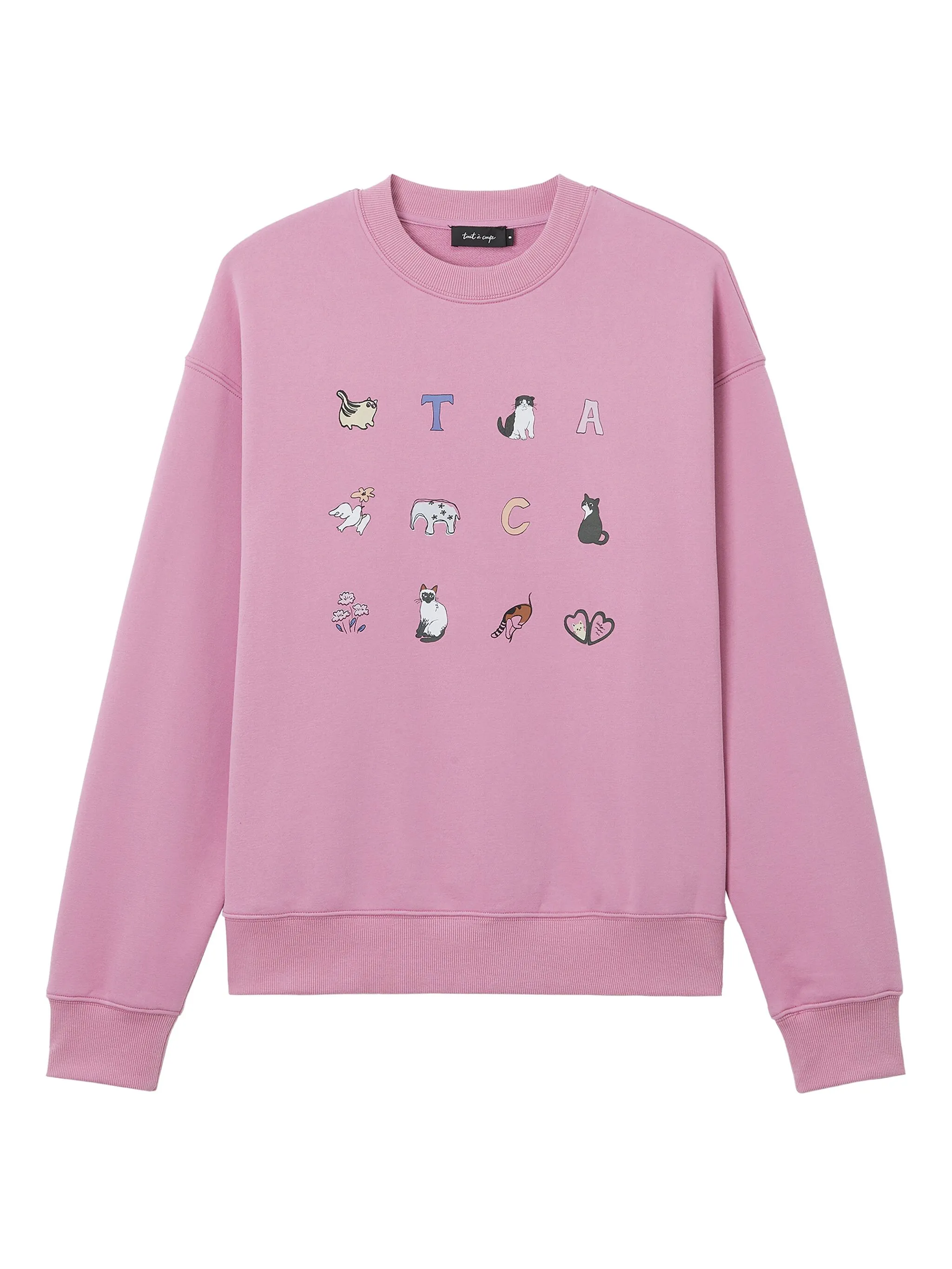 Толстовка с принтом Tout A Coup, розовый
Толстовка с принтом Tout A Coup, розовый
