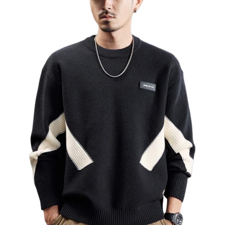 Мужской свитер Jeep, черный
Мужской свитер Jeep, черный