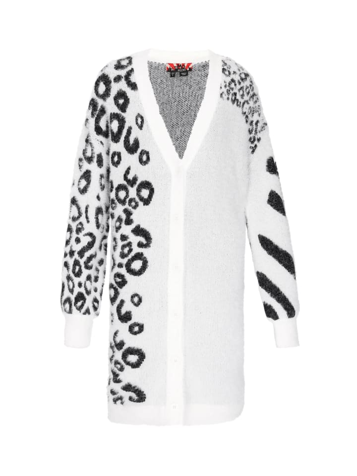 Женский кардиган в бежево-черном цвете myMo ROCKS
Женский кардиган в бежево-черном цвете myMo ROCKS