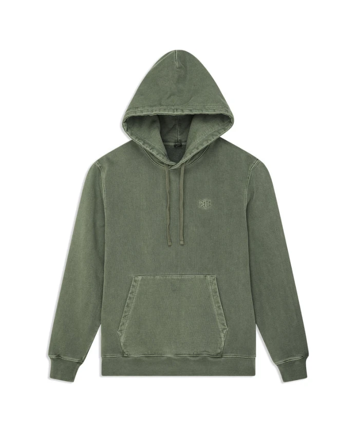 Худи Shield, окрашенное в цвет ткани. Deus Ex Machina, зеленый
Худи Shield, окрашенное в цвет ткани. Deus Ex Machina, зеленый