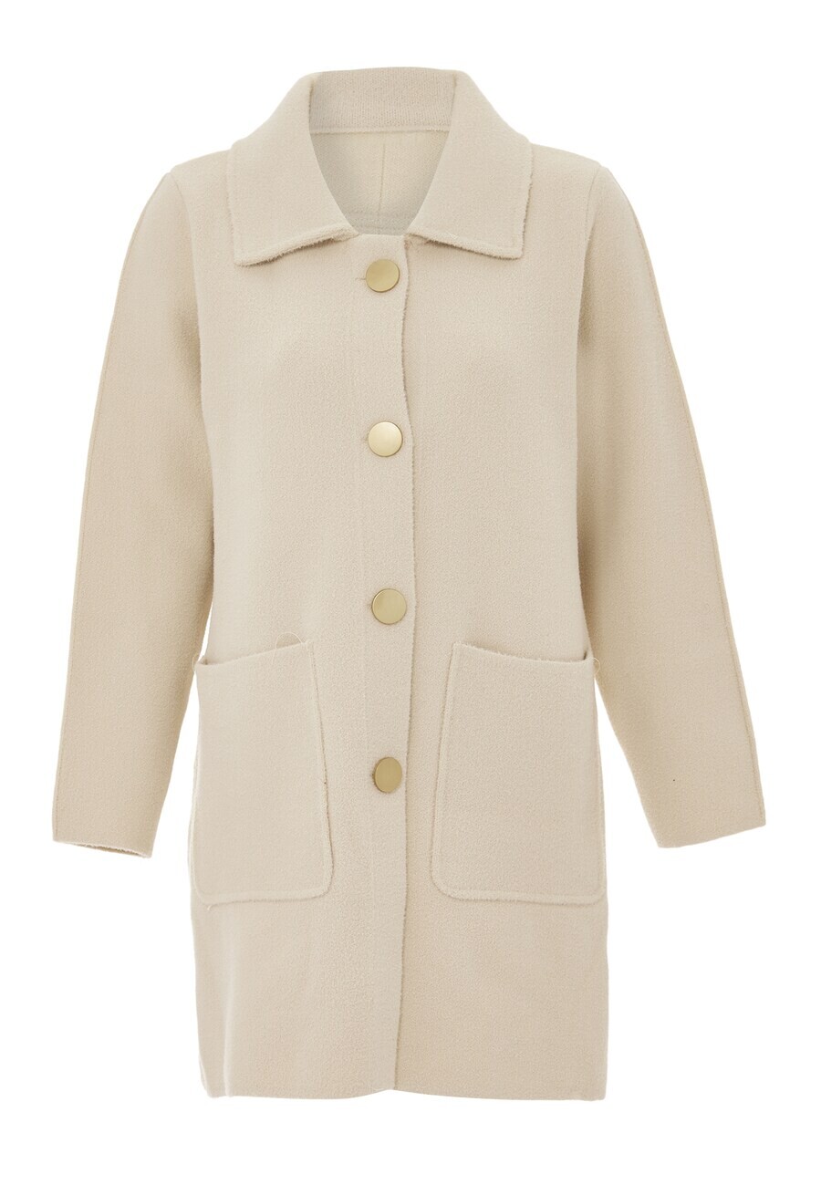 Вязаный кардиган caneva Knit Cardigan, светло-бежевый
Вязаный кардиган caneva Knit Cardigan, светло-бежевый