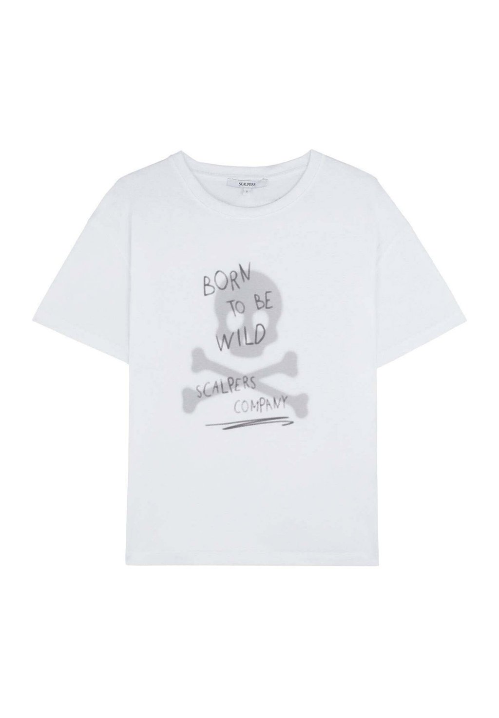 Футболка с принтом BLURRY SKULL Scalpers, белый
Футболка с принтом BLURRY SKULL Scalpers, белый