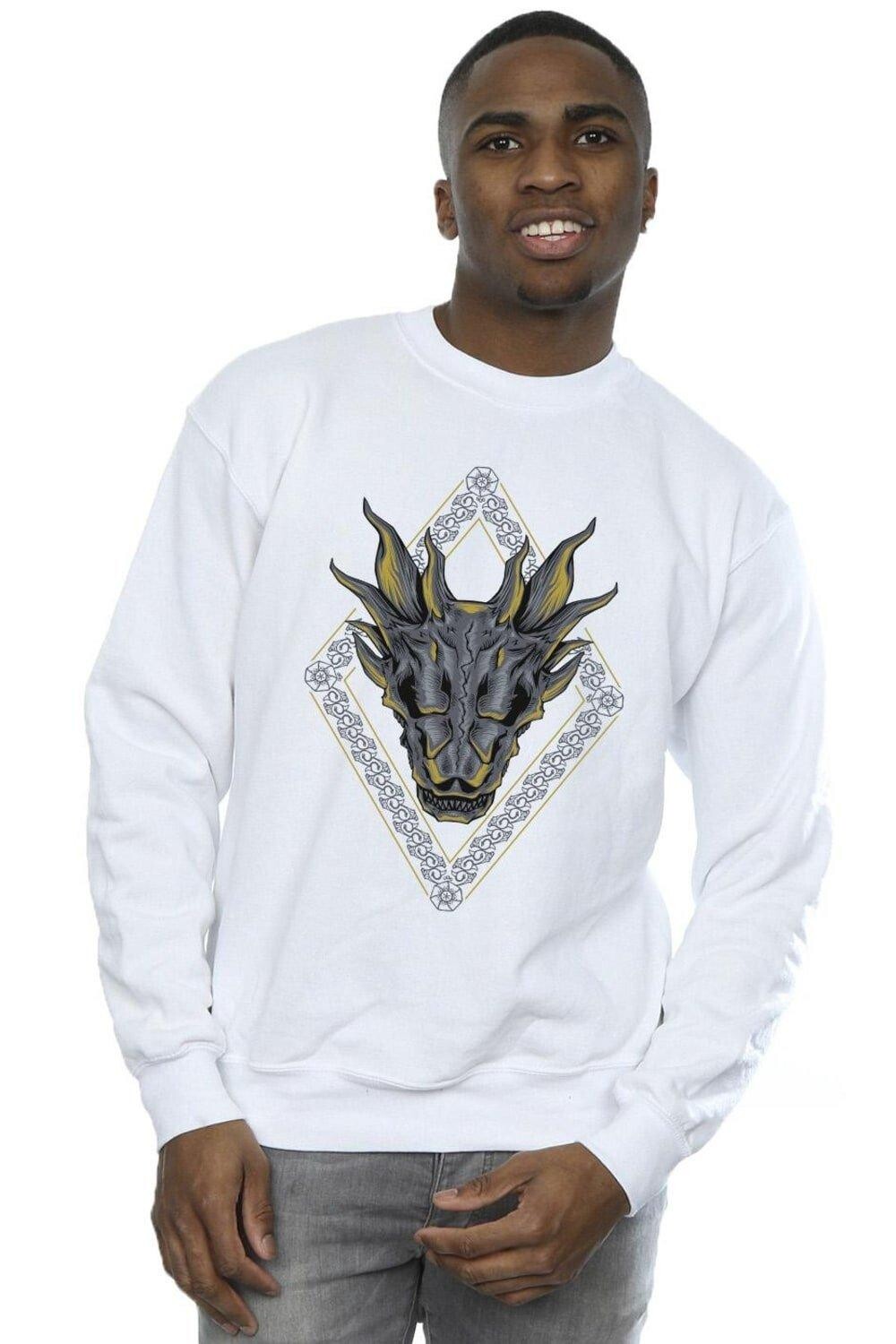 Толстовка с узором дракона Game Of Thrones, белый
Толстовка с узором дракона Game Of Thrones, белый