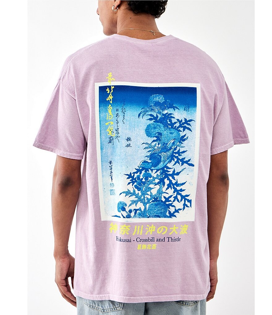 Футболка Hokusai с короткими рукавами и цветочным принтом BDG Urban Outfitters, розовый
Футболка Hokusai с короткими рукавами и цветочным принтом BDG Urban Outfitters, розовый
