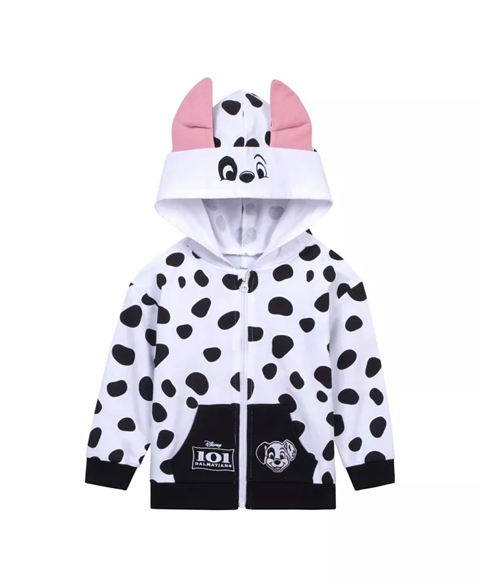 Детская худи с застежкой-молнией Disney Lilo & Stitch из френч-терри для девочек 101 Dalmatians, белый
Детская худи с застежкой-молнией Disney Lilo & Stitch из френч-терри для девочек 101 Dalmatians, белый