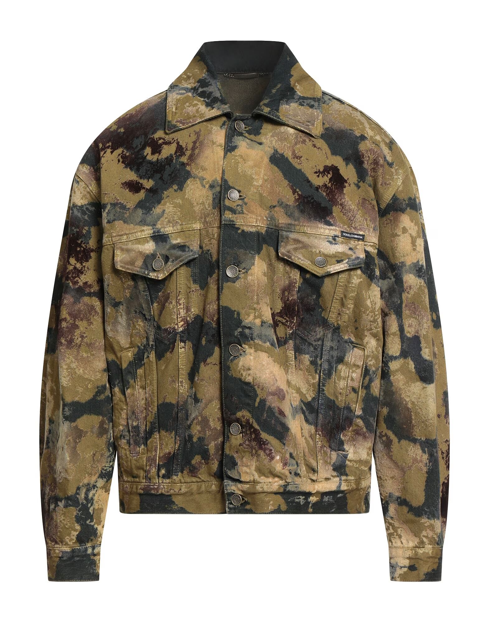 Джинсовая куртка Dolce&Gabbana, серо-зеленый
Джинсовая куртка Dolce&Gabbana, серо-зеленый