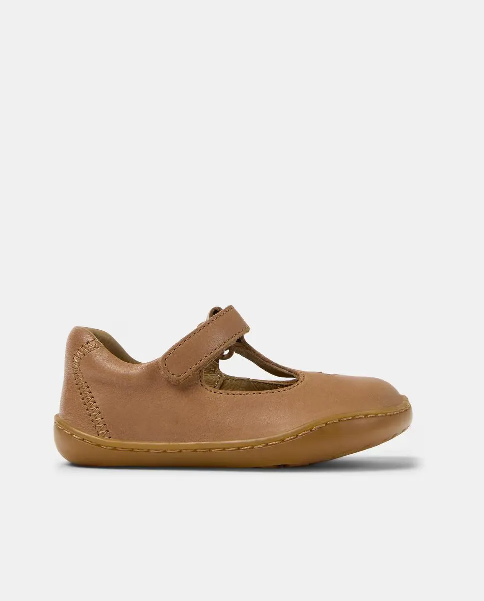 Кожаные балетки для девочек Peu Cami Twins Camper, коричневый
Кожаные балетки для девочек Peu Cami Twins Camper, коричневый