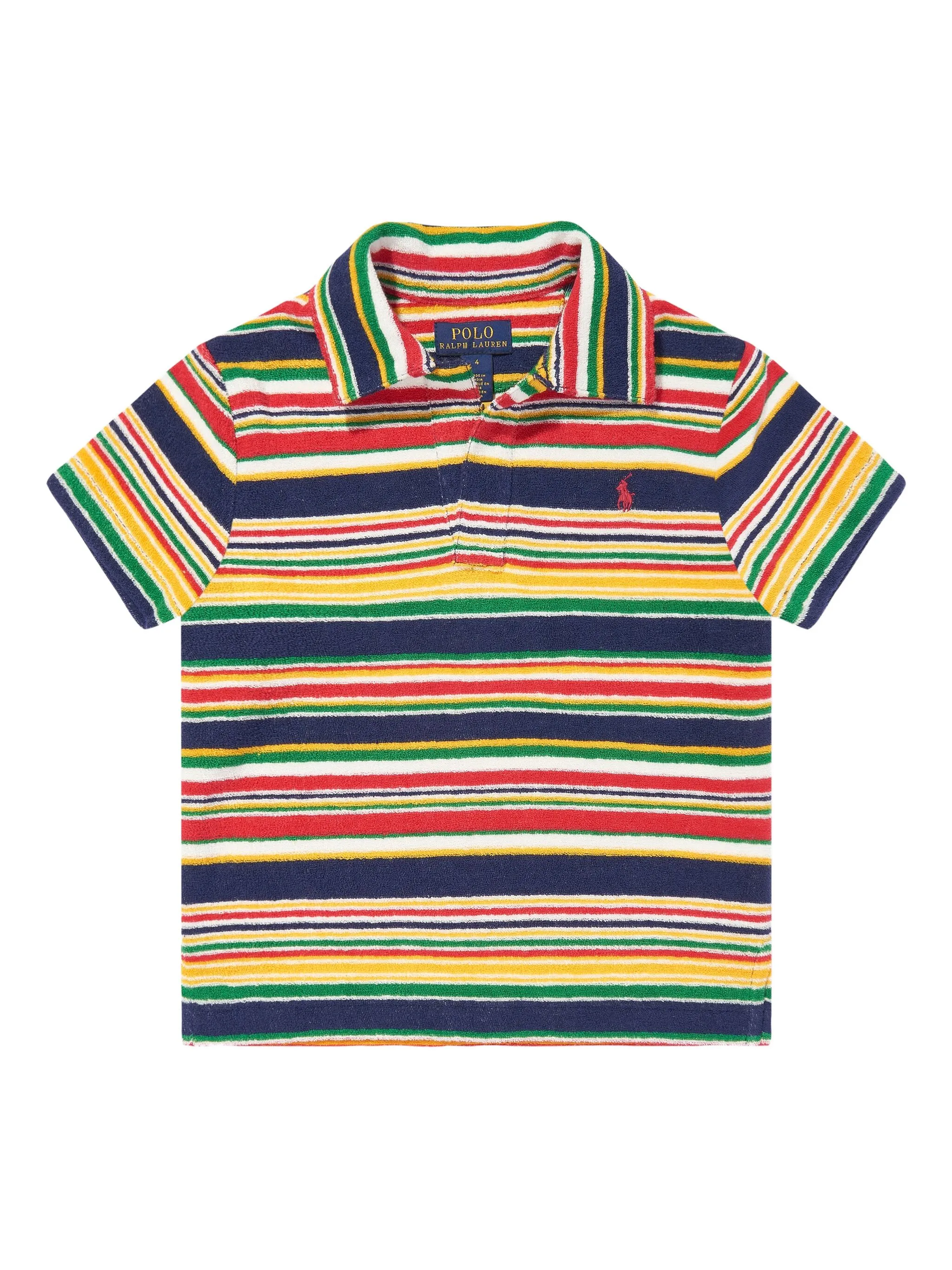 Трикотажный топ в полоску Polo Ralph Lauren Kids, желтый
Трикотажный топ в полоску Polo Ralph Lauren Kids, желтый