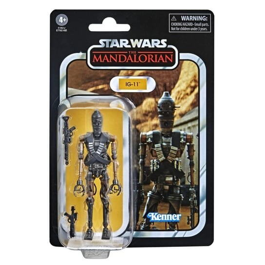 Hasbro, Star Wars Vintage Collection, коллекционная фигурка, IG-11, 10 см
Hasbro, Star Wars Vintage Collection, коллекционная фигурка, IG-11, 10 см