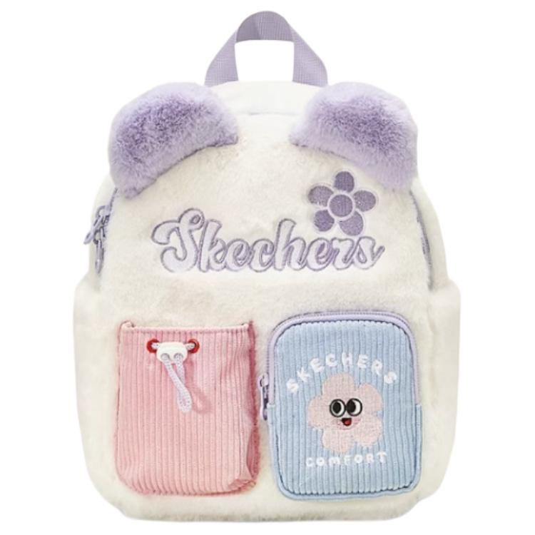 Рюкзак из полиэстера обычный детский чисто белый Skechers
Рюкзак из полиэстера обычный детский чисто белый Skechers