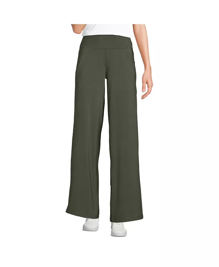 Женские брюки Active Hi Impact с высокой посадкой и широкими штанинами Lands' End, зеленый
Женские брюки Active Hi Impact с высокой посадкой и широкими штанинами Lands' End, зеленый