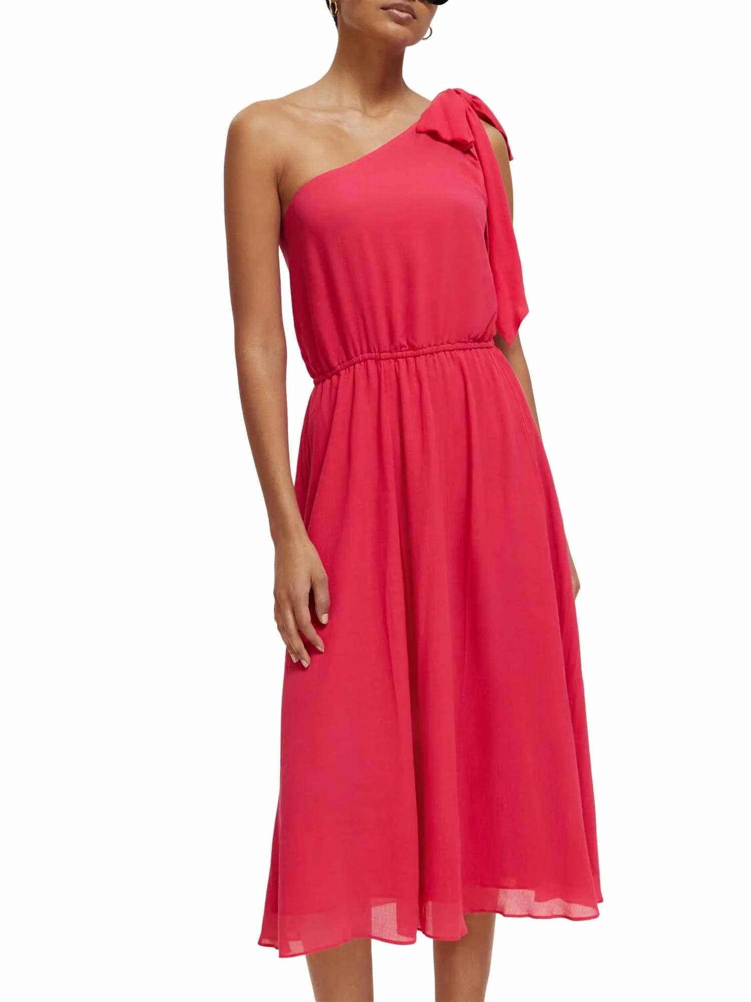 Платье в стиле поп-розового цвета SCOTCH & SODA
Платье в стиле поп-розового цвета SCOTCH & SODA