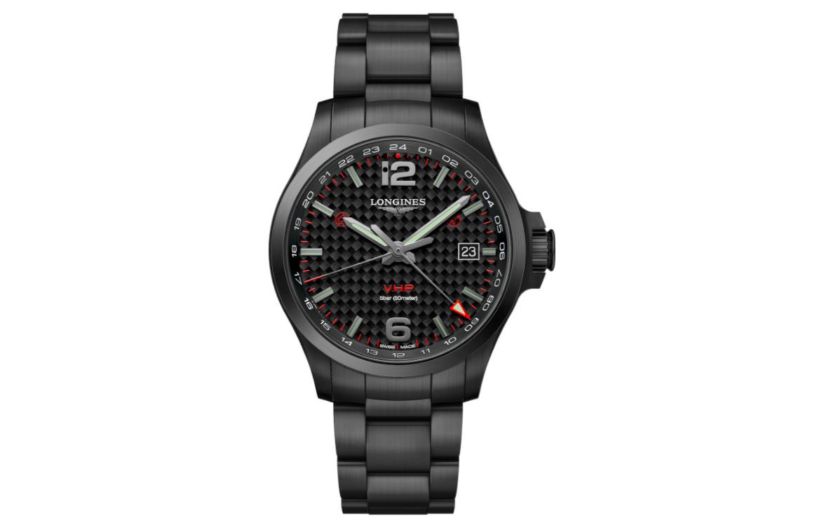 Longines Мужские кварцевые часы Comcast Collection, 43 мм, черный циферблат, корпус с PVD-покрытием, ремешок с PVD-покрытием
Longines Мужские кварцевые часы Comcast Collection, 43 мм, черный циферблат, корпус с PVD-покрытием, ремешок с PVD-покрытием