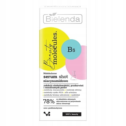 Сыворотка Shot Niacinamide B5 30 г Bielenda
Сыворотка Shot Niacinamide B5 30 г Bielenda