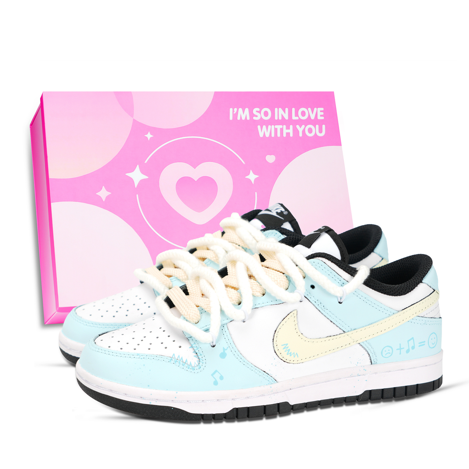 Nike Dunk Black White, Wonder Music кожаные нескользящие износостойкие низкие кроссовки для скейтбординга Blue Unisex
Nike Dunk Black White, Wonder Music кожаные нескользящие износостойкие низкие кроссовки для скейтбординга Blue Unisex