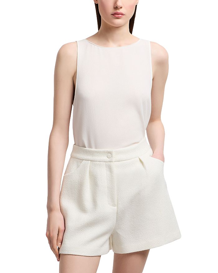 Шорты из микро-букле Emporio Armani, белый
Шорты из микро-букле Emporio Armani, белый