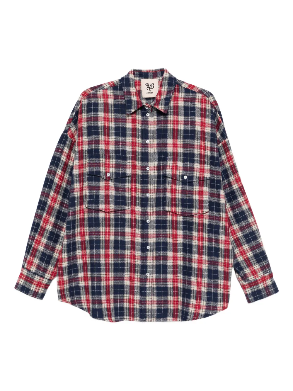Рубашка в клетку с карманами Aniye By, синий
Рубашка в клетку с карманами Aniye By, синий