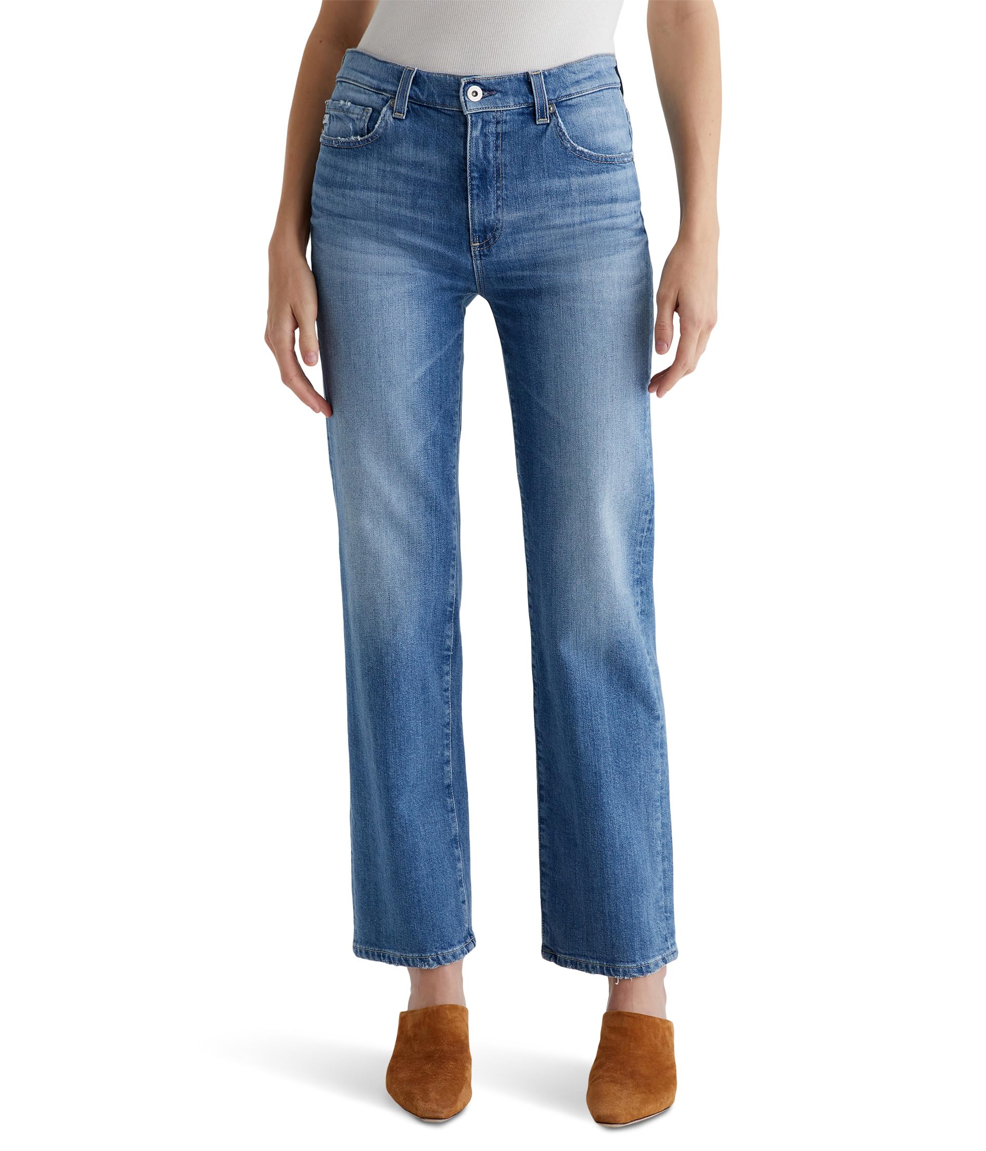 Джинсы AG Jeans Brinley Mid Rise Straight In Iris, Iris
Джинсы AG Jeans Brinley Mid Rise Straight In Iris, Iris