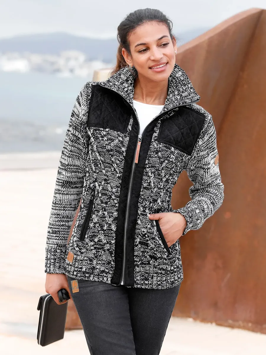 Кардиган в стиле casual Casual Looks, цвет Schwarz-Meliert
Кардиган в стиле casual Casual Looks, цвет Schwarz-Meliert