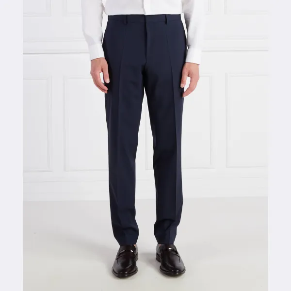 Шерстяные брюки обычного кроя h-lenon-mm-224 Boss, синий
Шерстяные брюки обычного кроя h-lenon-mm-224 Boss, синий