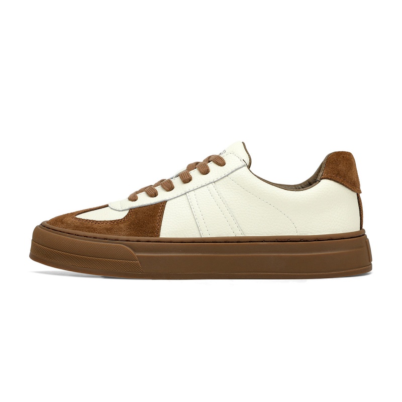 CARTELO Универсальные винтажные модные немецкие армейские кеды низкие скейтбордные кроссовки мужские бежево-коричневые, цвет Beige Brown
CARTELO Универсальные винтажные модные немецкие армейские кеды низкие скейтбордные кроссовки мужские бежево-коричневые, цвет Beige Brown