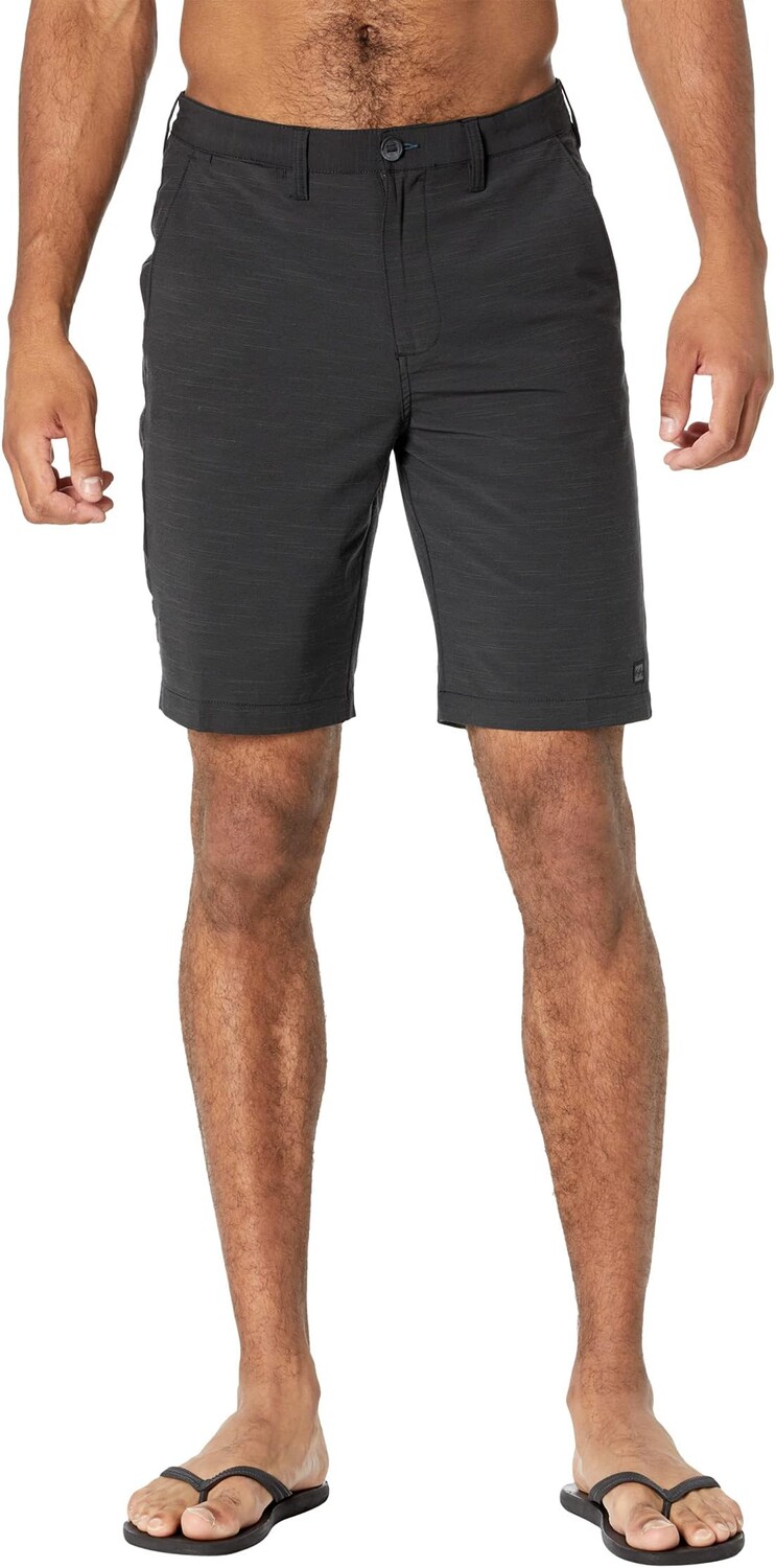 Шорты для подводного плавания Crossfire Slub 21 дюйм Billabong, черный 
Шорты для подводного плавания Crossfire Slub 21 дюйм Billabong, черный