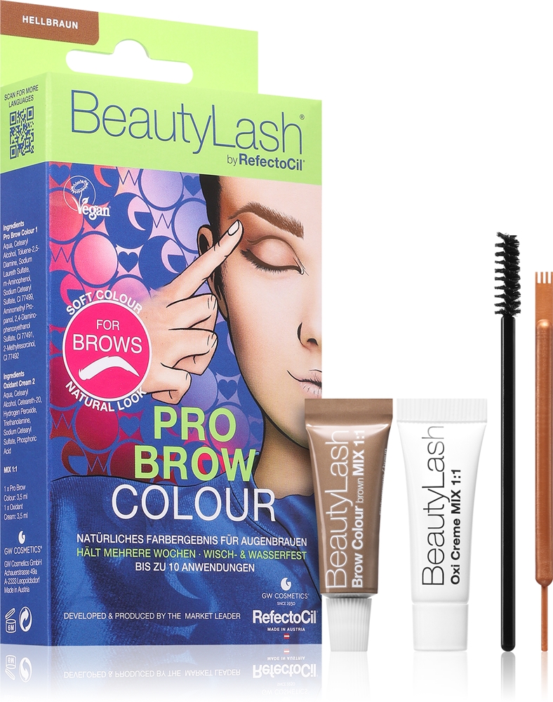 Краска для бровей Pro Brow Color Refectocil, atspalvis light brown
Краска для бровей Pro Brow Color Refectocil, atspalvis light brown