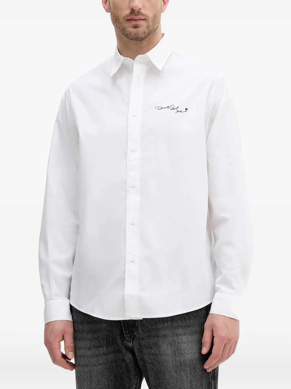 Рубашка с принтом Дональда Дака от X Dinesy KARL LAGERFELD, белый
Рубашка с принтом Дональда Дака от X Dinesy KARL LAGERFELD, белый