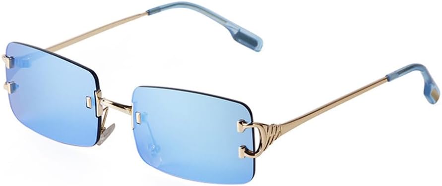 Солнцезащитные очки без оправы, прямоугольной формы, модные, популярные для женщин и мужчин, небольшие солнцезащитные очки для путешествий, защита от УФ-излучения UV400 MTZJH, C9
Солнцезащитные очки без оправы, прямоугольной формы, модные, популярные для женщин и мужчин, небольшие солнцезащитные очки для путешествий, защита от УФ-излучения UV400 MTZJH, C9