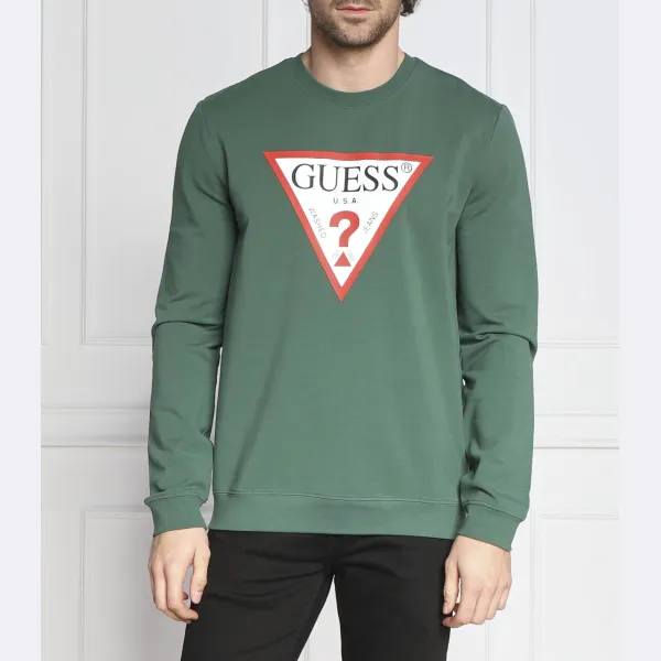 Толстовка Audley классического кроя Guess, зеленый
Толстовка Audley классического кроя Guess, зеленый