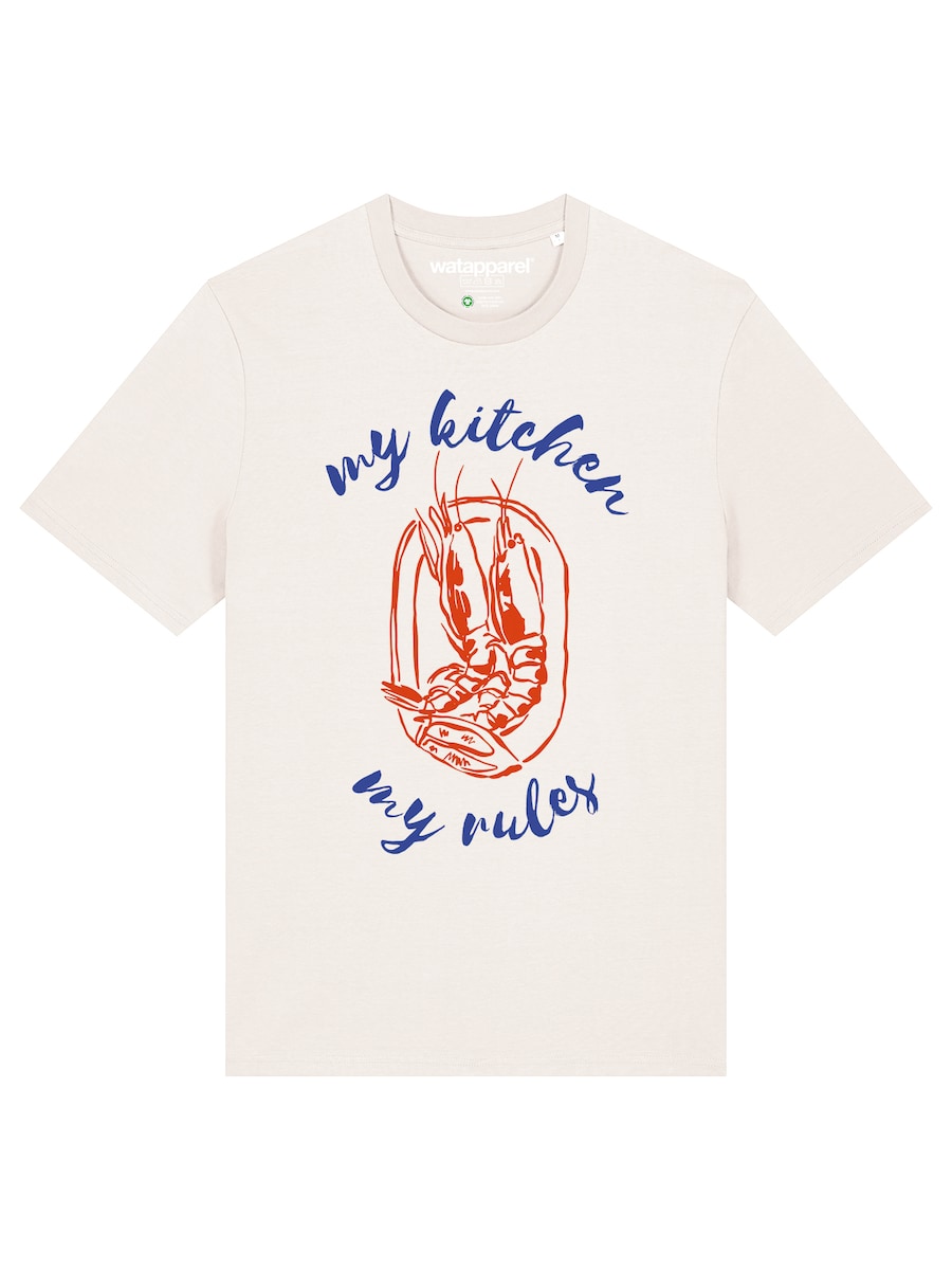 Рубашка Watapparel My Kitchen My Rules, белый
Рубашка Watapparel My Kitchen My Rules, белый