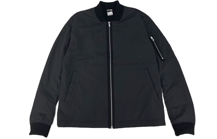 Куртка-бомбер мужская Nike с карманом на рукаве, черный
Куртка-бомбер мужская Nike с карманом на рукаве, черный