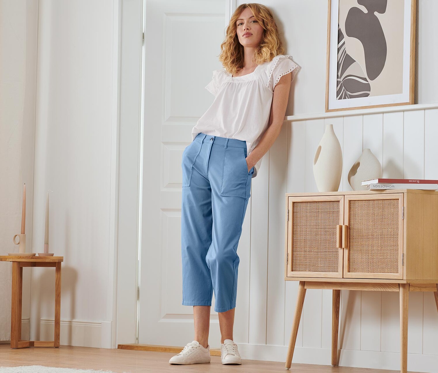 Летние брюки чинос Tchibo, светло-синий
Летние брюки чинос Tchibo, светло-синий