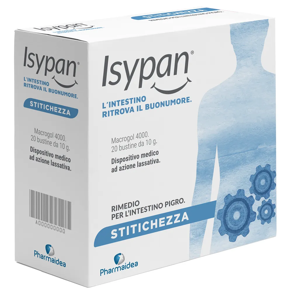 Isypan Constipation Macrogol 4000 20 пакетиков добавка при запорах
Isypan Constipation Macrogol 4000 20 пакетиков добавка при запорах