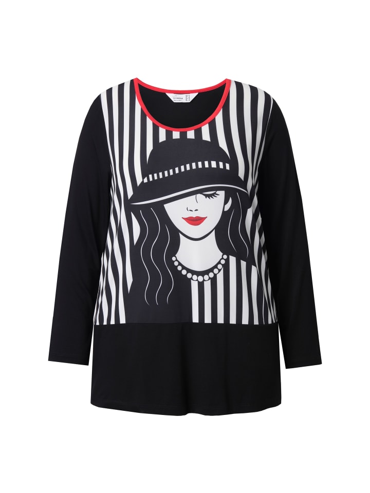 Рубашка черного цвета MIAMODA
Рубашка черного цвета MIAMODA