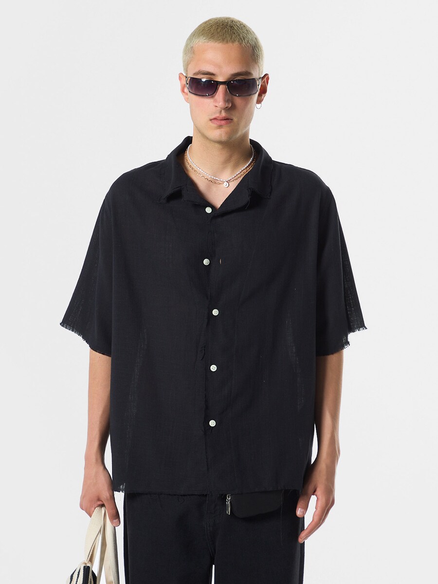 Удобная рубашка на пуговицах VAMOS CLO Irving, черный
Удобная рубашка на пуговицах VAMOS CLO Irving, черный