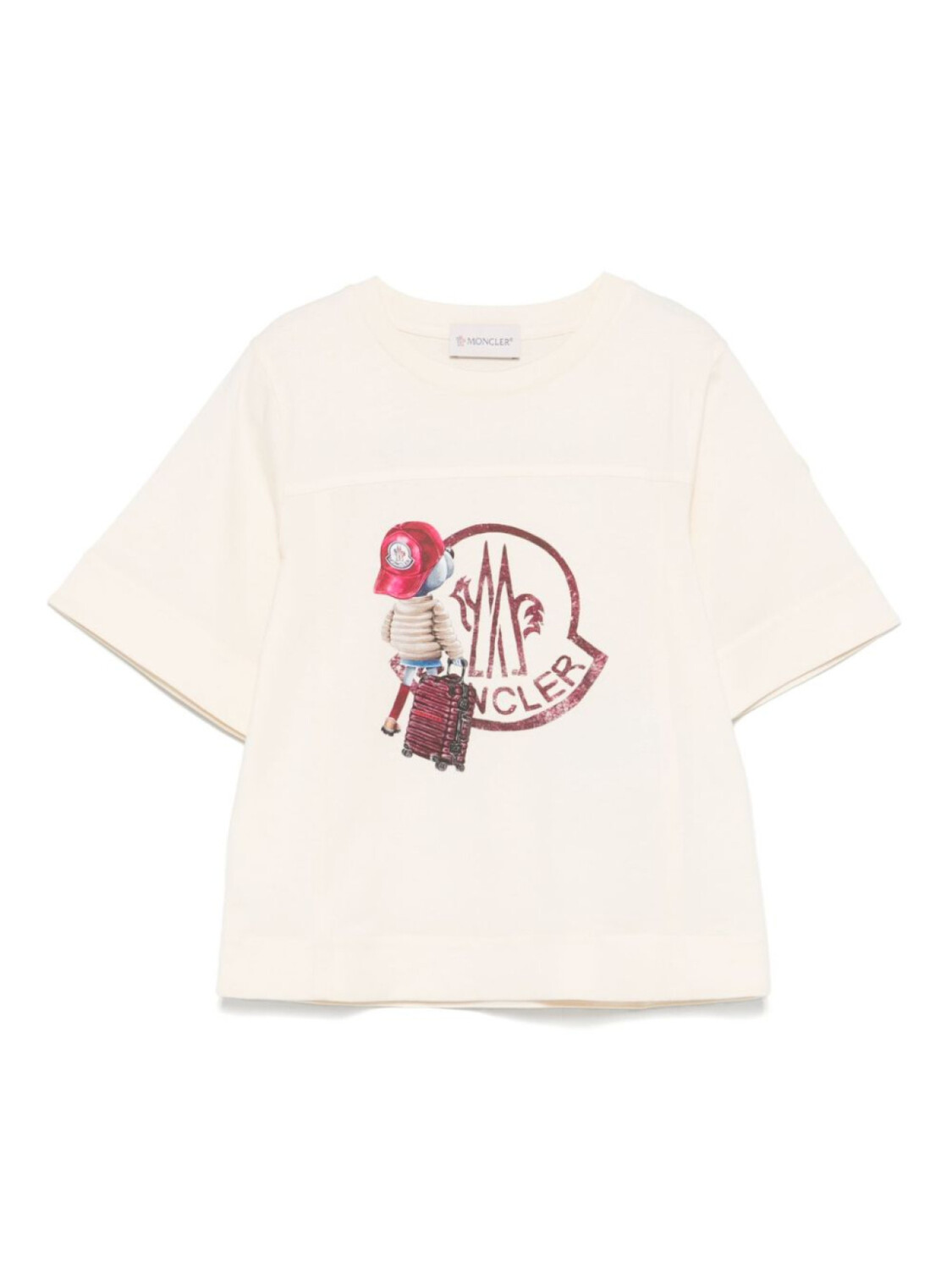 Moncler Enfant футболка с графичным принтом, нейтральный цвет
Moncler Enfant футболка с графичным принтом, нейтральный цвет