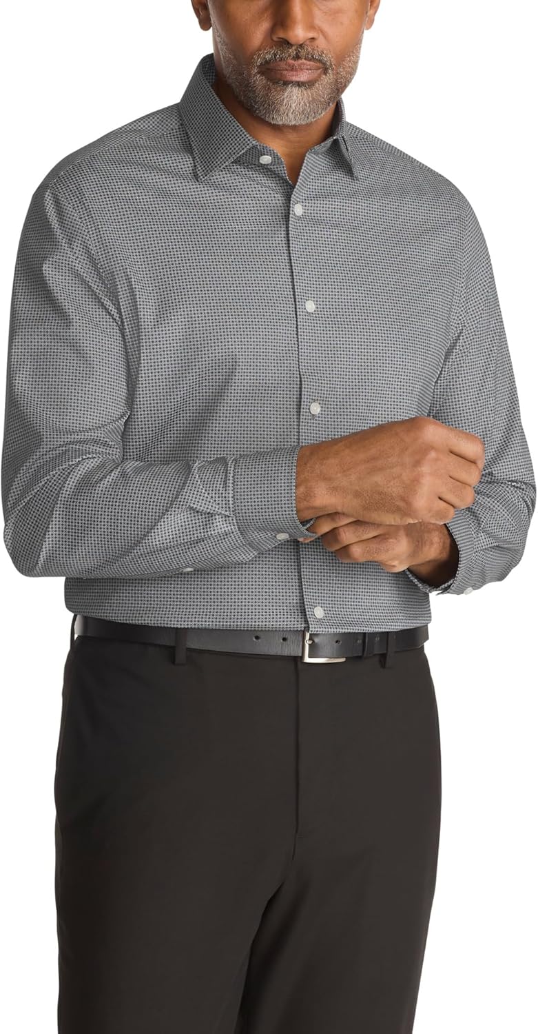 Мужская рубашка Michael Kors Ultra Wrinkle Free Stretch Regular Fit, Charcoal
Мужская рубашка Michael Kors Ultra Wrinkle Free Stretch Regular Fit, Charcoal