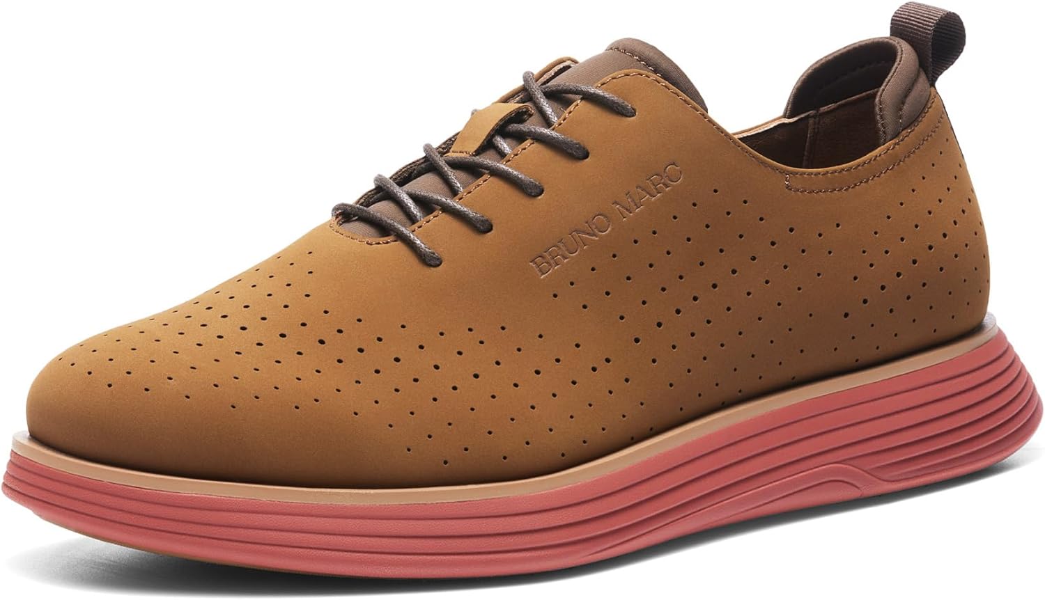 Мужские модные кроссовки-оксфорды Bruno Marc MaxFlex, классические повседневные туфли, оранжевый/коричневый
Мужские модные кроссовки-оксфорды Bruno Marc MaxFlex, классические повседневные туфли, оранжевый/коричневый