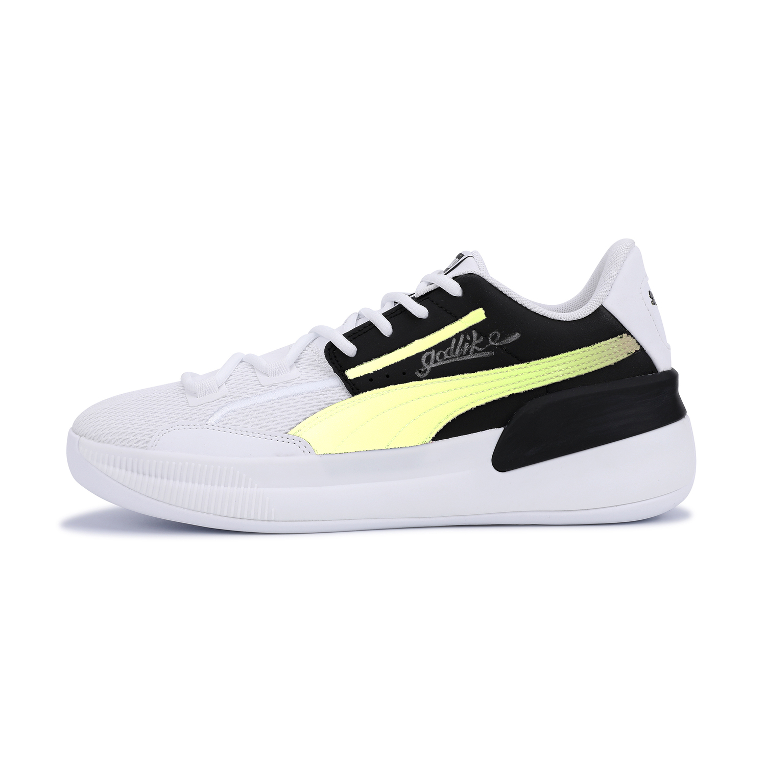 PUMA Мужские баскетбольные кроссовки Clyde Hardwood с устойчивым к истиранию покрытием, низкие, черные и желтые
PUMA Мужские баскетбольные кроссовки Clyde Hardwood с устойчивым к истиранию покрытием, низкие, черные и желтые