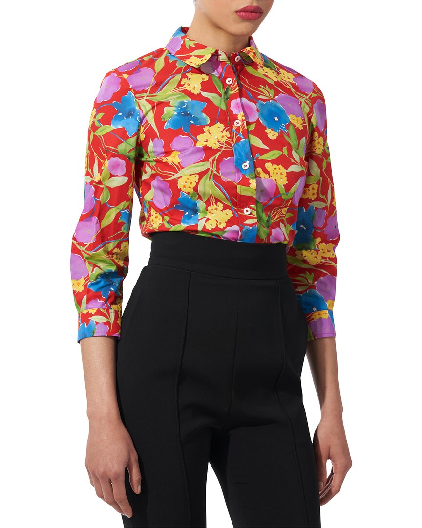 Carolina Herrera Блуза с рукавом три четверти Icon, красный
Carolina Herrera Блуза с рукавом три четверти Icon, красный