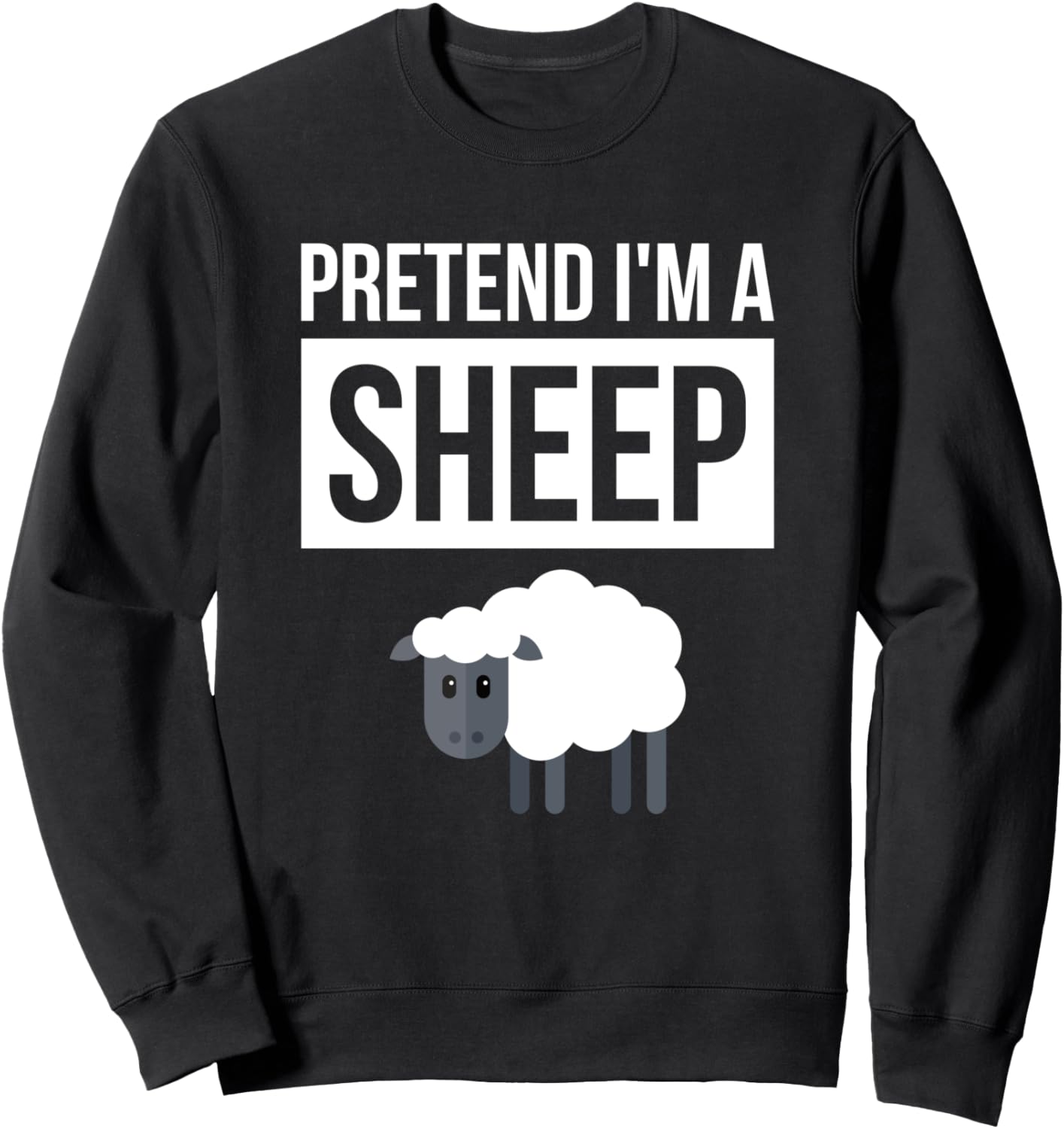 Простой костюм на Хэллоуин для любителей овец. Толстовка «Притворись овцой», черная (black 19-3911tcx), размер S Shirtbooth: Halloween 2019, Черный, Простой костюм на Хэллоуин для любителей овец. Толстовка «Притворись овцой», черная (black 19-3911tcx), ра
Простой костюм на Хэллоуин для любителей овец. Толстовка «Притворись овцой», черная (black 19-3911tcx), размер S Shirtbooth: Halloween 2019, Черный, Простой костюм на Хэллоуин для любителей овец. Толстовка «Притворись овцой», черная (black 19-3911tcx), ра