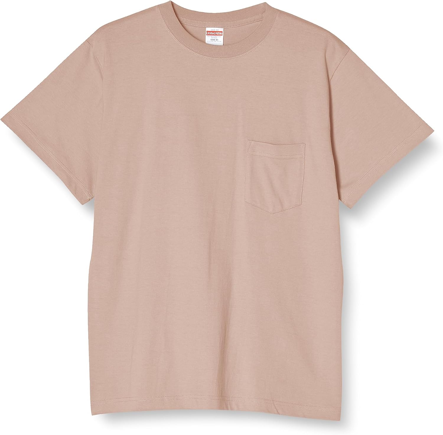 Высококачественная футболка United Athles 5,6 унций (с карманами), дымчато-розовый
Высококачественная футболка United Athles 5,6 унций (с карманами), дымчато-розовый