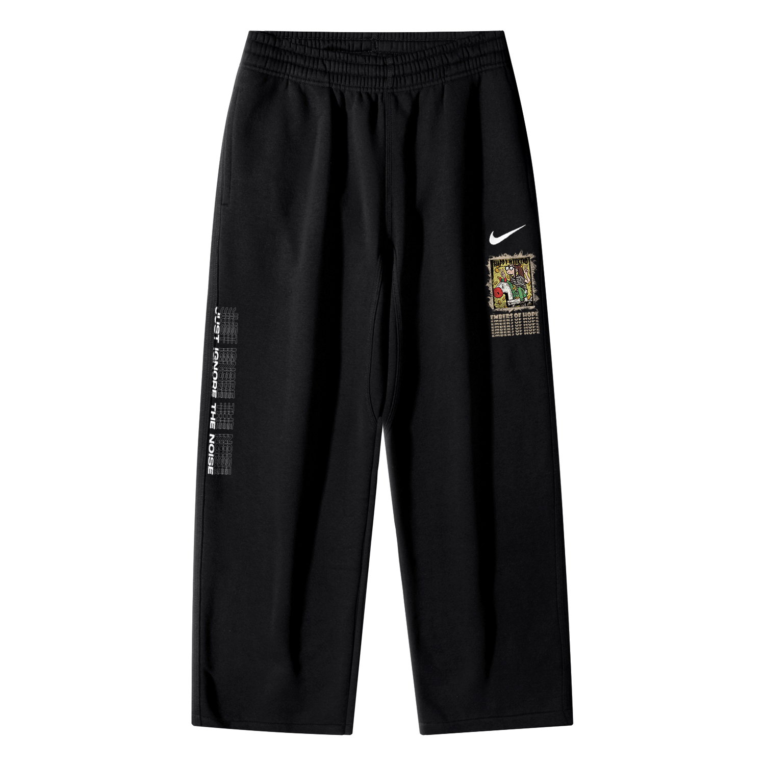 Nike Вязаные спортивные штаны Unisex Black
Nike Вязаные спортивные штаны Unisex Black