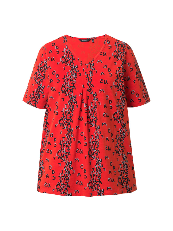 Рубашка с длинным рукавом Ulla Popken, красный
Рубашка с длинным рукавом Ulla Popken, красный