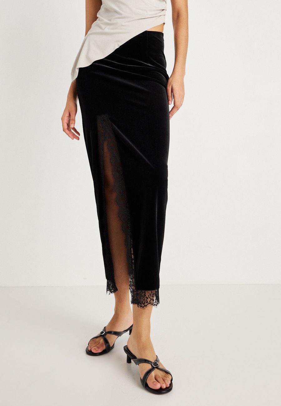 Юбка Gina Tricot SKIRT, Black /Black
Юбка Gina Tricot SKIRT, Black /Black