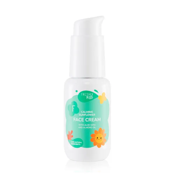 Детский успокаивающий крем для лица Calming Sunflower Face Cream Freshly Cosmetics, 50 ml
Детский успокаивающий крем для лица Calming Sunflower Face Cream Freshly Cosmetics, 50 ml